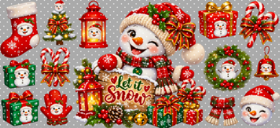 16oz Christmas-S  3641
